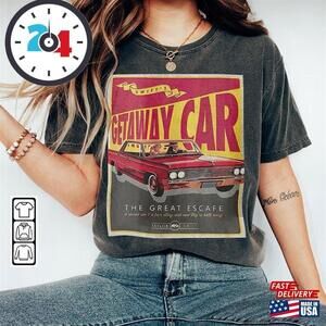 Music Shirt Eras Tour Getaway Car Retros Unisex